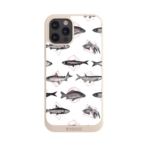 Apple iPhone 12 Pro Max NIVOpure Fische in Geometrie