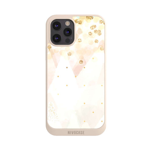 Apple iPhone 12 Pro Max NIVOpure Goldglitzer Schneelook