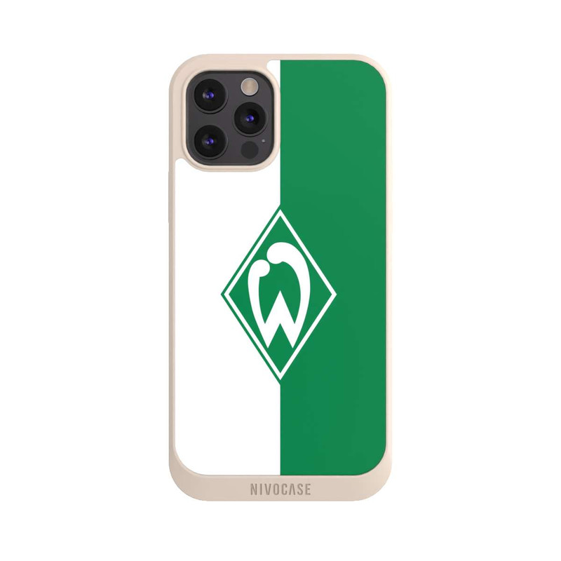 iPhone 12 Pro Max NIVOpure Weiß-Grün - Werder Bremen