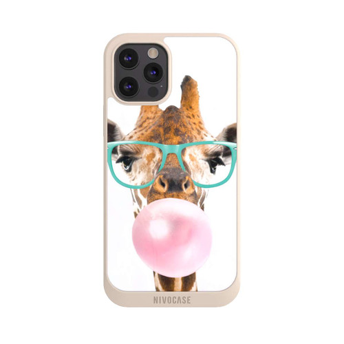 Apple iPhone 12 Pro Max NIVOpure Giraffe mit Kaugummi