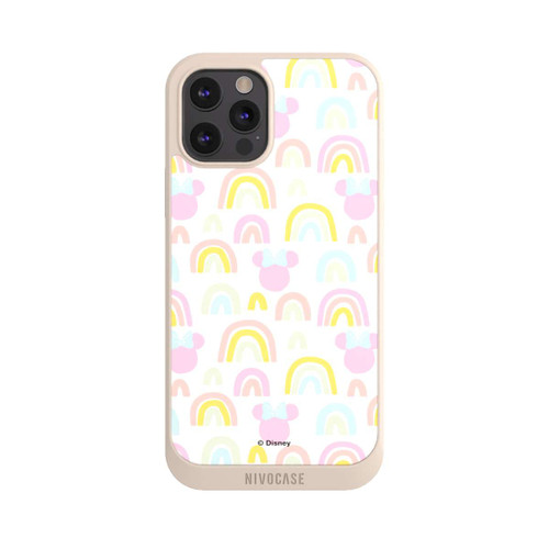 Apple iPhone 12 Pro Max NIVOpure Minnie Regenbogen Muster