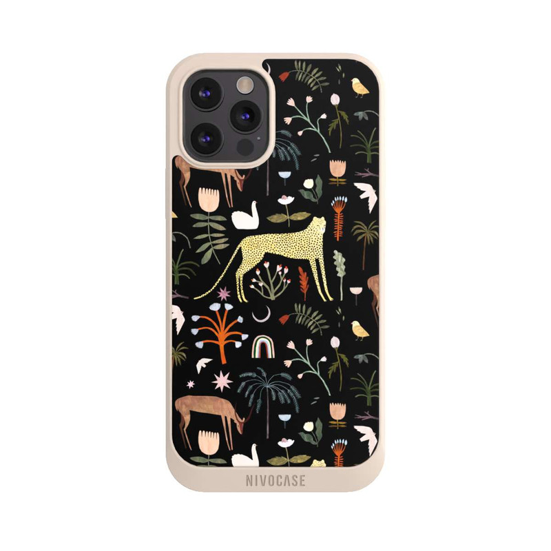 iPhone 12 Pro Max NIVOpure Wilde Gartenbuchstaben von Léa Le Pivert