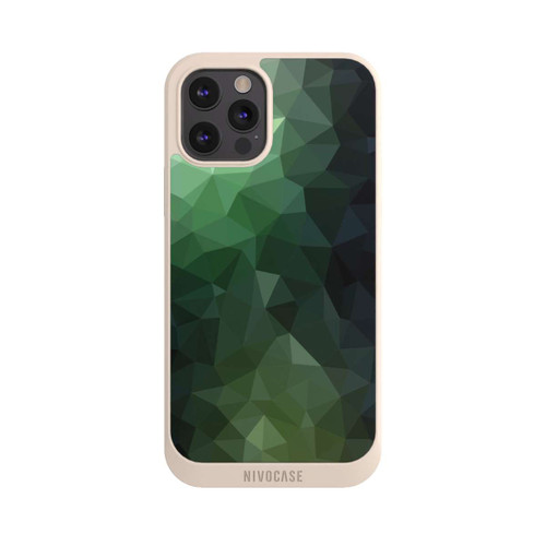 Apple iPhone 12 Pro Max NIVOpure Polygonal Mosaic Green