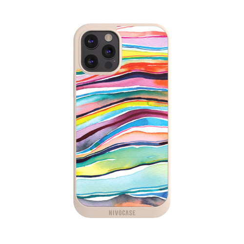 Apple iPhone 12 Pro Max NIVOpure Aquarell Achatschichten