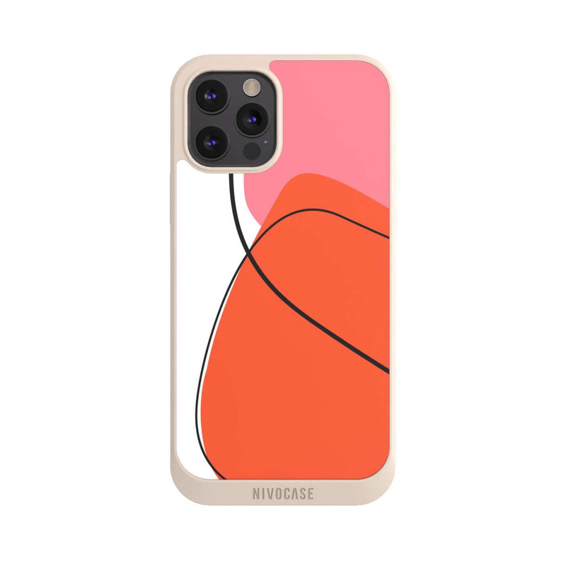 iPhone 12 Pro Max NIVOpure Meine orangefarbene Kunst
