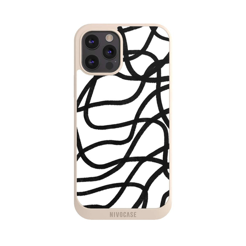 iPhone 12 Pro Max NIVOpure Schwarze Linien