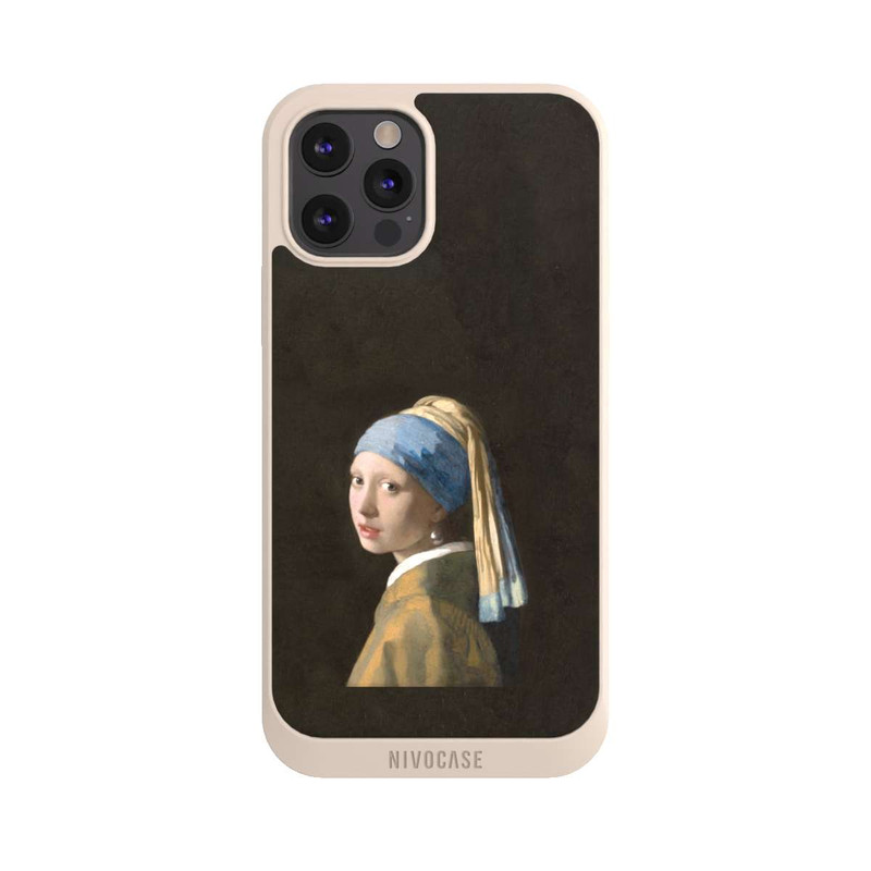 iPhone 12 Pro Max NIVOpure Das Mädchen mit dem Perlenohrring von Johannes Vermeer