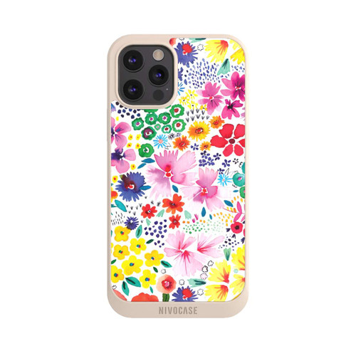 Apple iPhone 12 Pro Max NIVOpure Kunstvolle kleine Frühlingsblumen