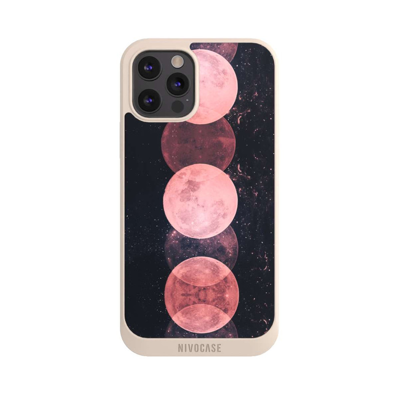 iPhone 12 Pro Max NIVOpure Rosa Mondphasen