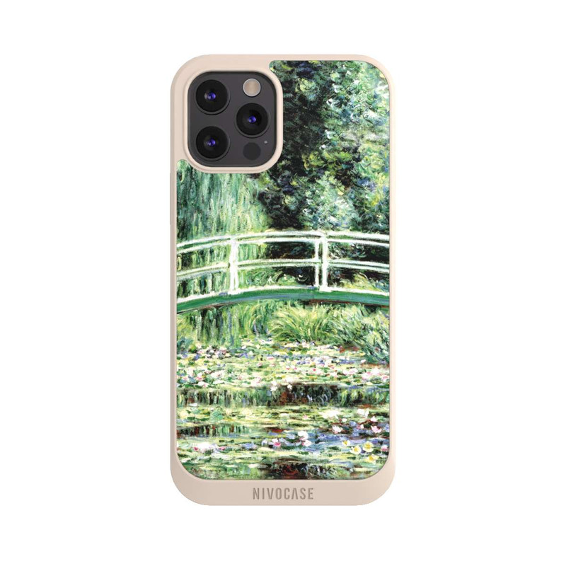 iPhone 12 Pro Max NIVOpure Weiße Seerosen von Claude Monet