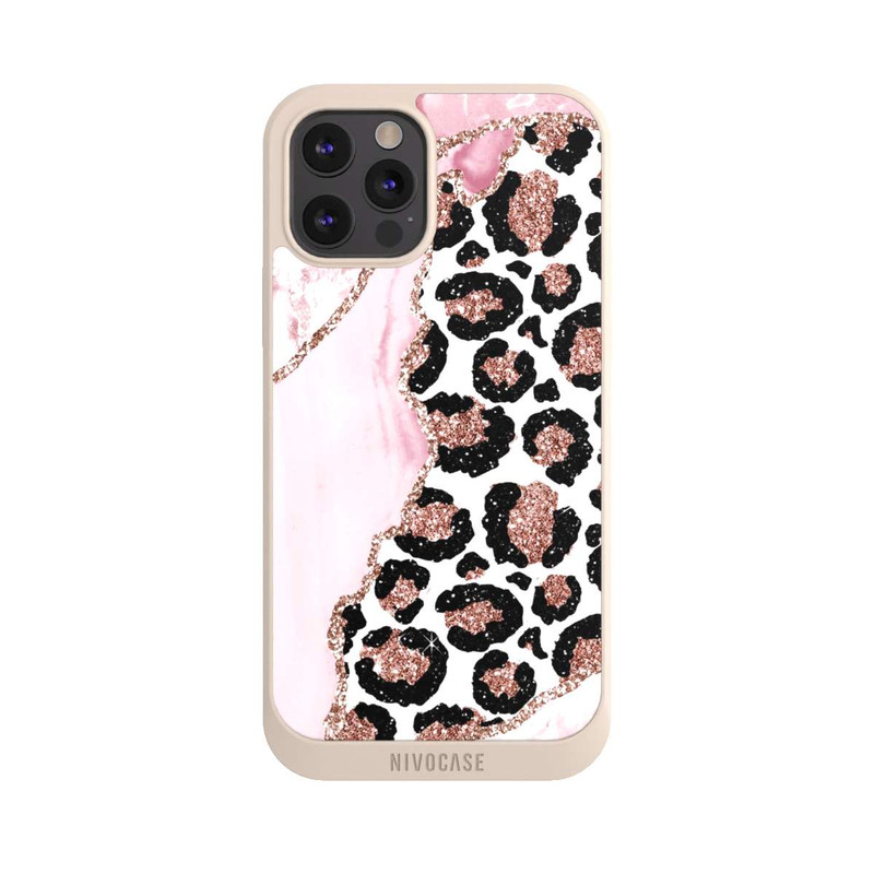 iPhone 12 Pro Max NIVOpure Muster und Texturen Rosa