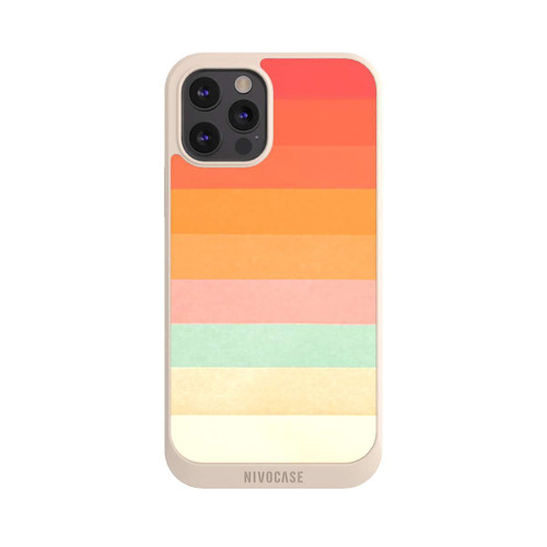 Apple iPhone 12 Pro Max NIVOpure Regenbogen Chevrons II