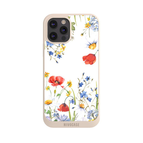 Apple iPhone 12 Pro Max NIVOpure Blumenwiese Mohn
