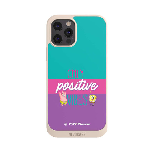 Apple iPhone 12 Pro Max NIVOpure  Spongebob - Only Positive Vibes