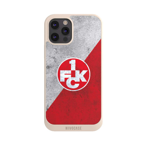 Apple iPhone 12 Pro Max NIVOpure 1.FC Kaiserslautern-Beton Logo red