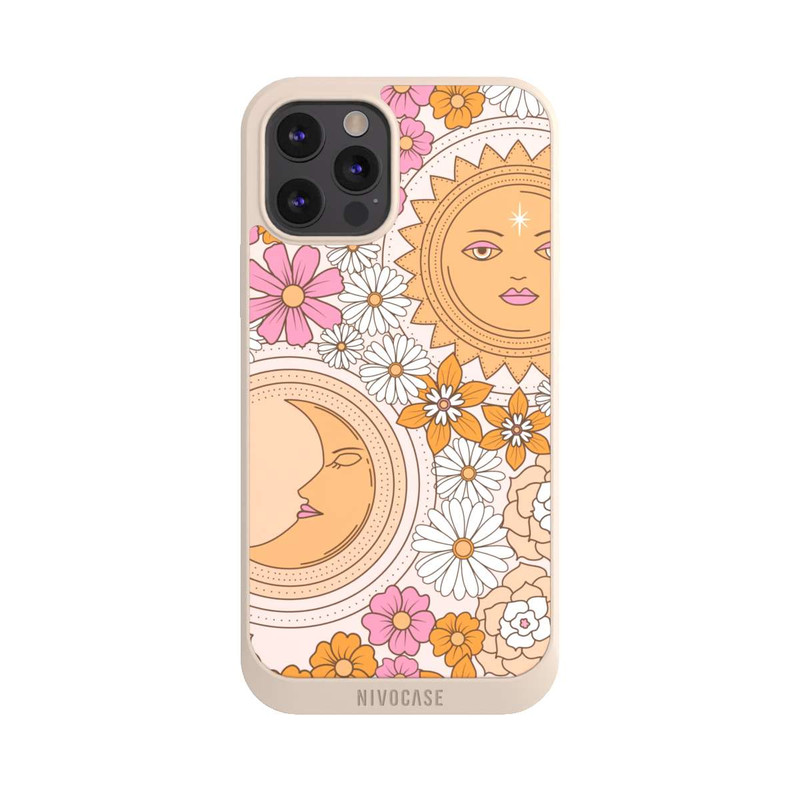 iPhone 12 Pro Max NIVOpure Mond-Sonne-Blumen