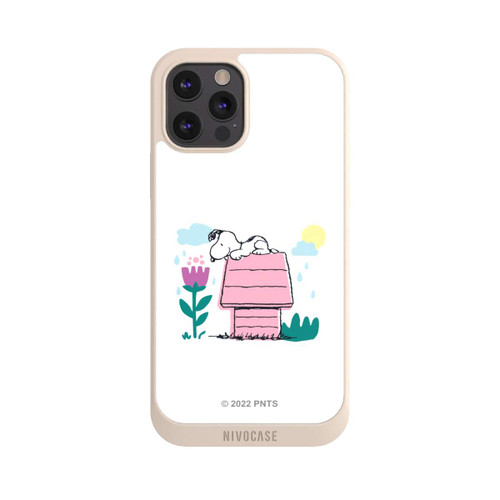 Apple iPhone 12 Pro Max NIVOpure Snoopy Hundehütte Frühling