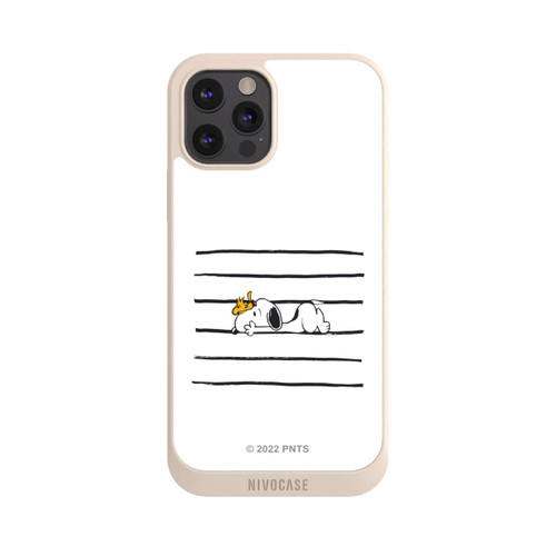 Apple iPhone 12 Pro Max NIVOpure Snoopy Woodstock Streifen