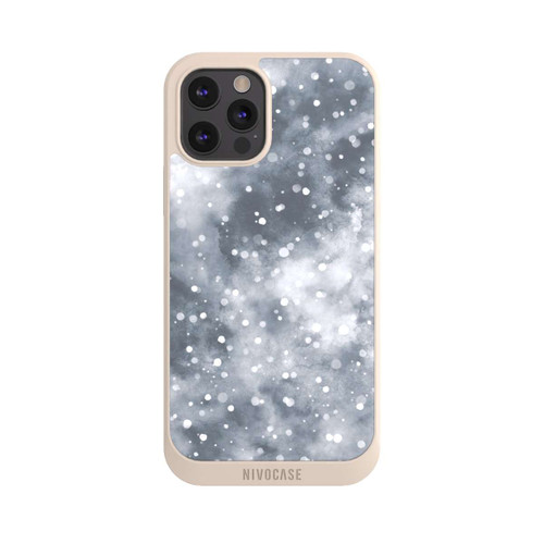 Apple iPhone 12 Pro Max NIVOpure Abstrakter Winterschneehimmel