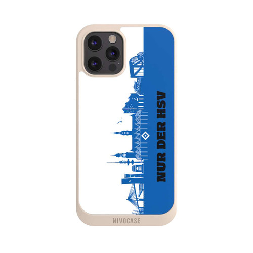 Apple iPhone 12 Pro Max NIVOpure HSV Skyline Blau Weiß