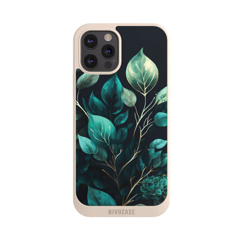 Apple iPhone 12 Pro Max NIVOpure Eukalyptus dunkler Hintergrund