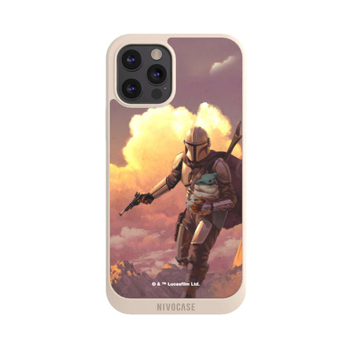 Apple iPhone 12 Pro Max NIVOpure Der Mandalorianer und Grogu Sonnenguntergang Wolken