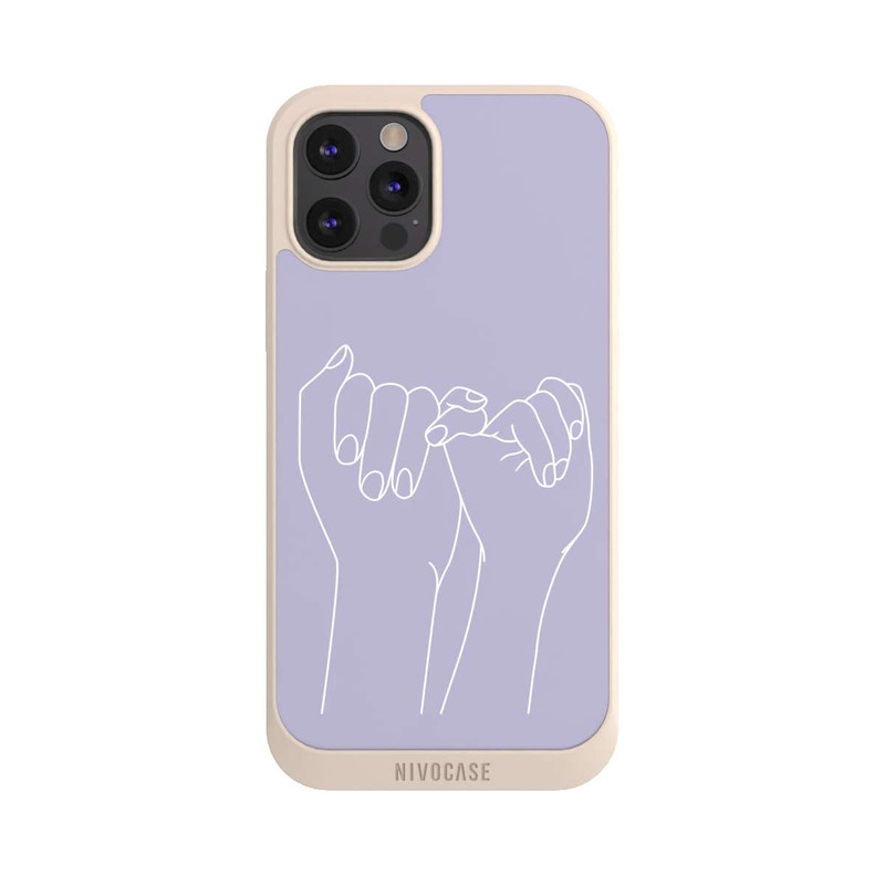 iPhone 12 Pro Max NIVOpure Versprechen Line Art