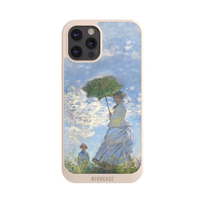 iPhone 12 Pro Max NIVOpure Frau mit Sonnenschirm - Monet