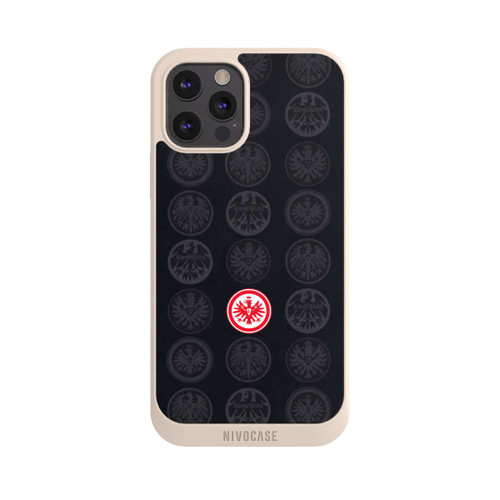 Apple iPhone 12 Pro Max NIVOpure Eintracht Frankfurt Logo Pattern