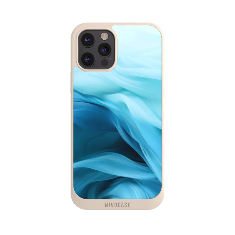 iPhone 12 Pro Max NIVOpure Smooth Blue Texture