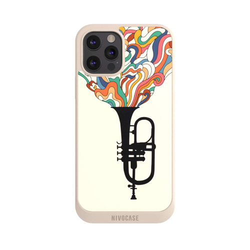 Apple iPhone 12 Pro Max NIVOpure Flügelhorn Jazz bunt