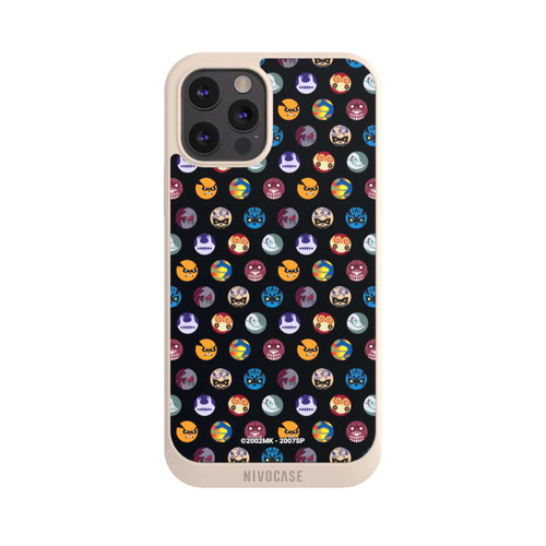 Apple iPhone 12 Pro Max NIVOpure Bijuu Muster Schwarz