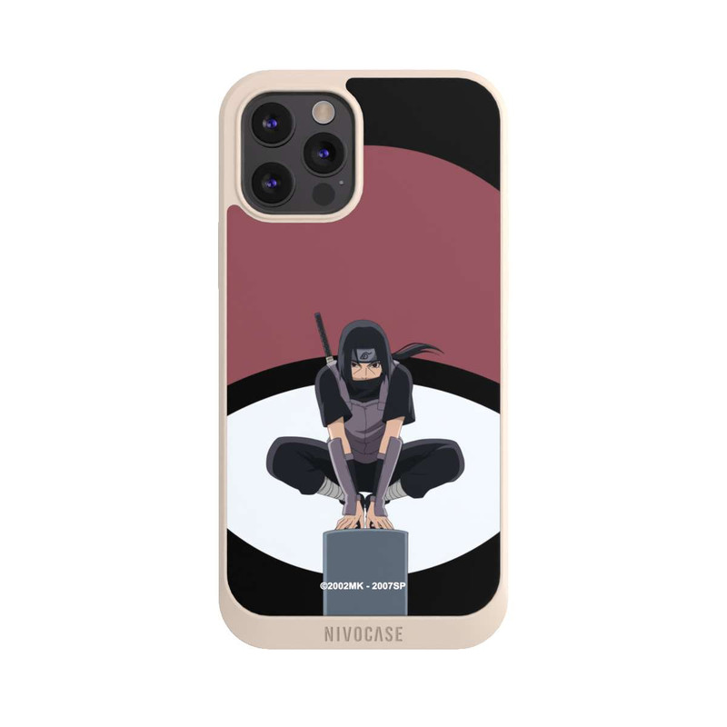 iPhone 12 Pro Max NIVOpure Itachi Uchiha Symbol schwarz