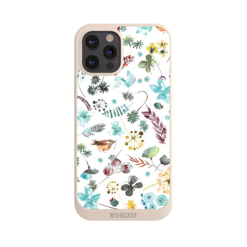 Apple iPhone 12 Pro Max NIVOpure Botanischer Schmetterling Natur Blau