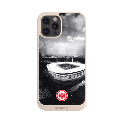 Apple iPhone 12 Pro Max NIVOpure SGE Stadion Schwarz Weiß
