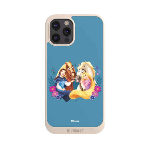 Apple iPhone 12 Pro Max NIVOpure Disney Prinzessinnen Belle and Rapunzel mit Pferden