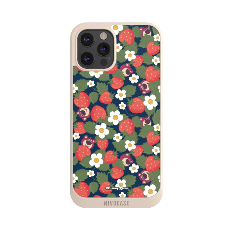 iPhone 12 Pro Max NIVOpure Lotso Toy Story Strawberry Flower Pattern