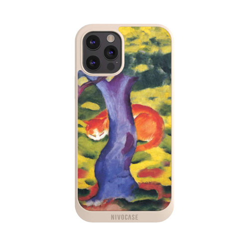 Apple iPhone 12 Pro Max NIVOpure Katze hinter Einem Baum von Franz Marc