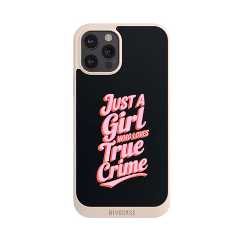 Apple iPhone 12 Pro Max NIVOpure Just a Girl Who Loves True Crime