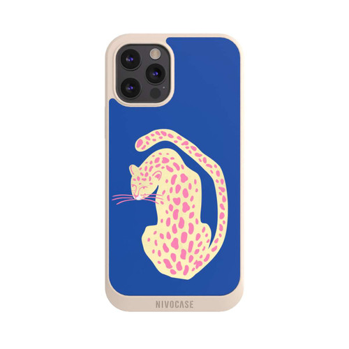 Apple iPhone 12 Pro Max NIVOpure Blue Pink Cat