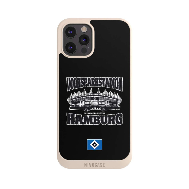iPhone 12 Pro Max NIVOpure HSV Volksparkstadion Schwarz