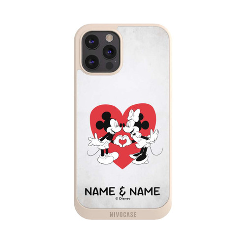 Apple iPhone 12 Pro Max NIVOpure Minnie und Micky Personalisierbar
