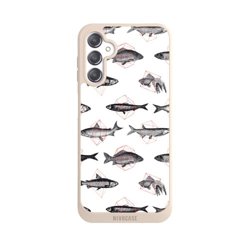 Samsung Galaxy A14 5G NIVOpure Fishes in Geometrics