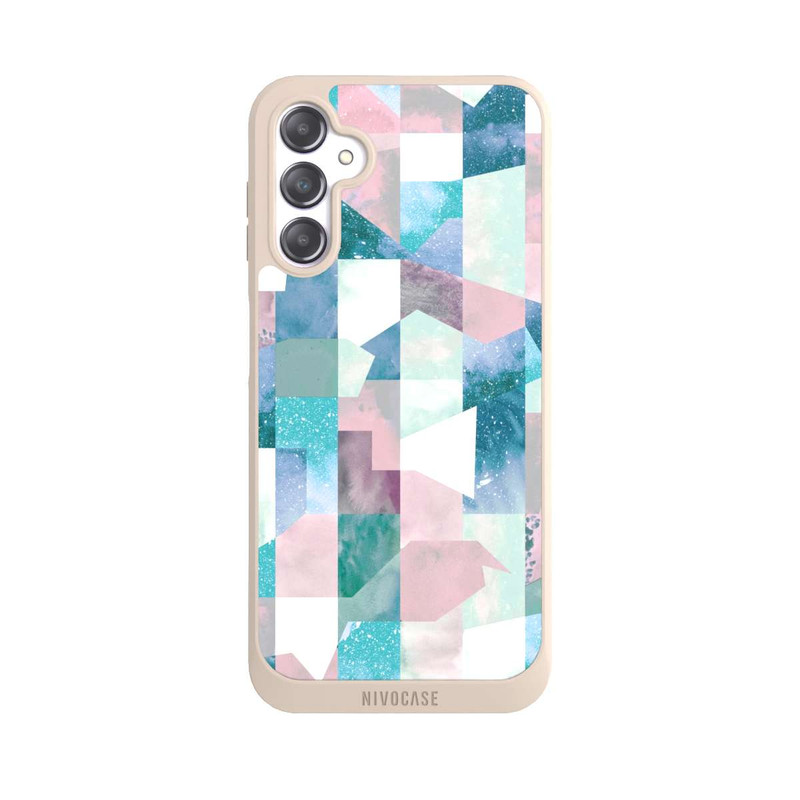 Galaxy A14 5G NIVOpure Collage Texture PasteL
