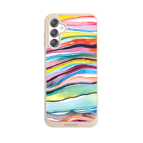 Samsung Galaxy A14 5G NIVOpure Watercolor Agate Layers