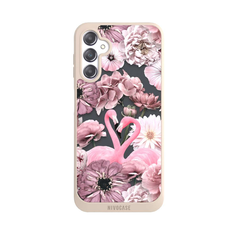 Galaxy A14 5G NIVOpure Flamingos in Flower Pattern