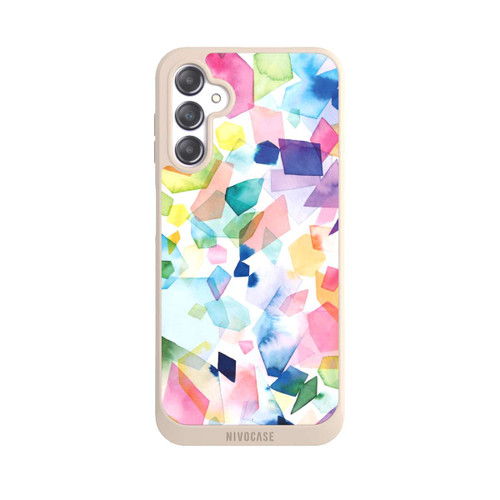 Samsung Galaxy A14 5G NIVOpure Colorful Watercolor Gems Diamonds