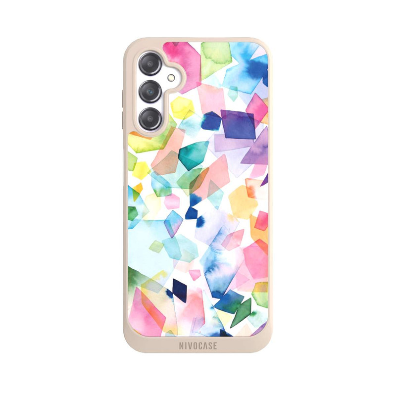 Galaxy A14 5G NIVOpure Colorful Watercolor Gems Diamonds