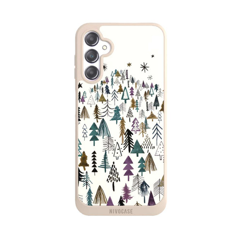 Samsung Galaxy A14 5G NIVOpure Mountain Trees Forest Purple