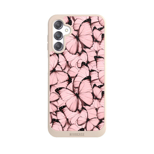Samsung Galaxy A14 5G NIVOpure Pink Butterfly Pattern